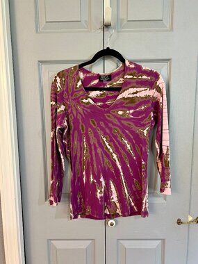 Tye-dyed Top by TRYST size M